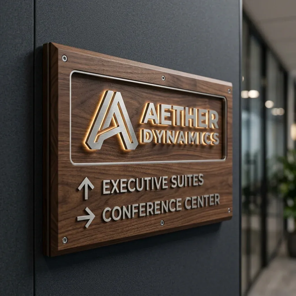 Wayfinding y Señalización Corporativa con ingeniería de fabricación avanzada en Bogotá