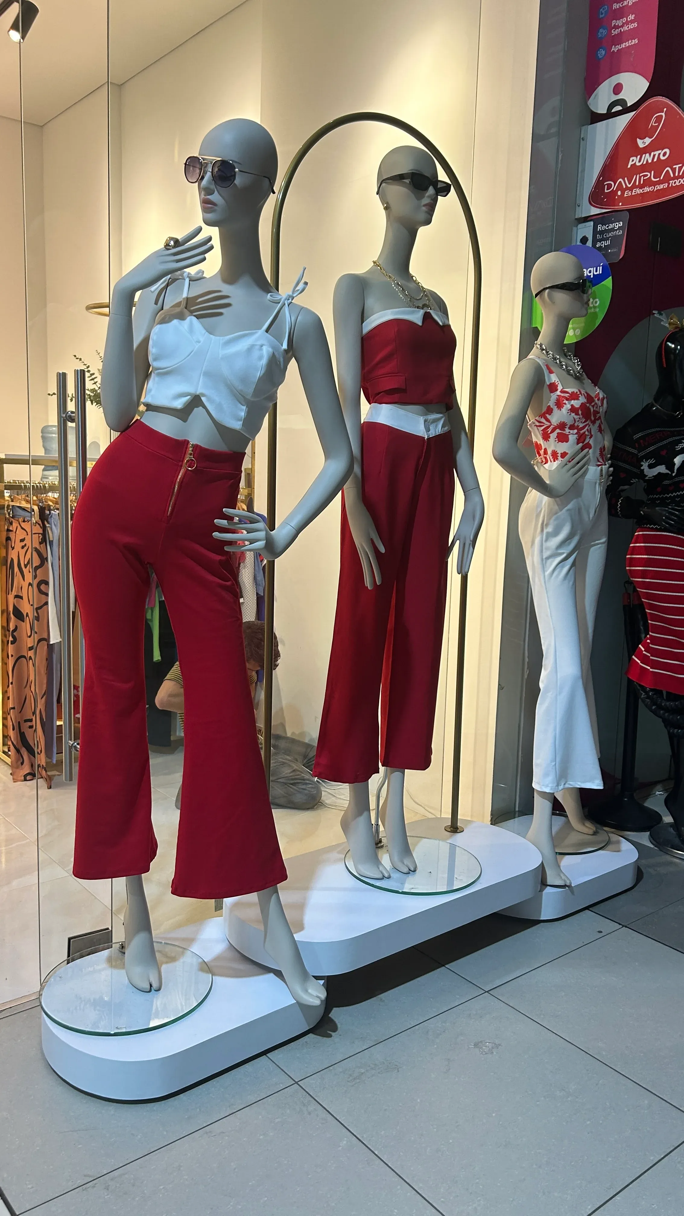 Detalle del arco curvado