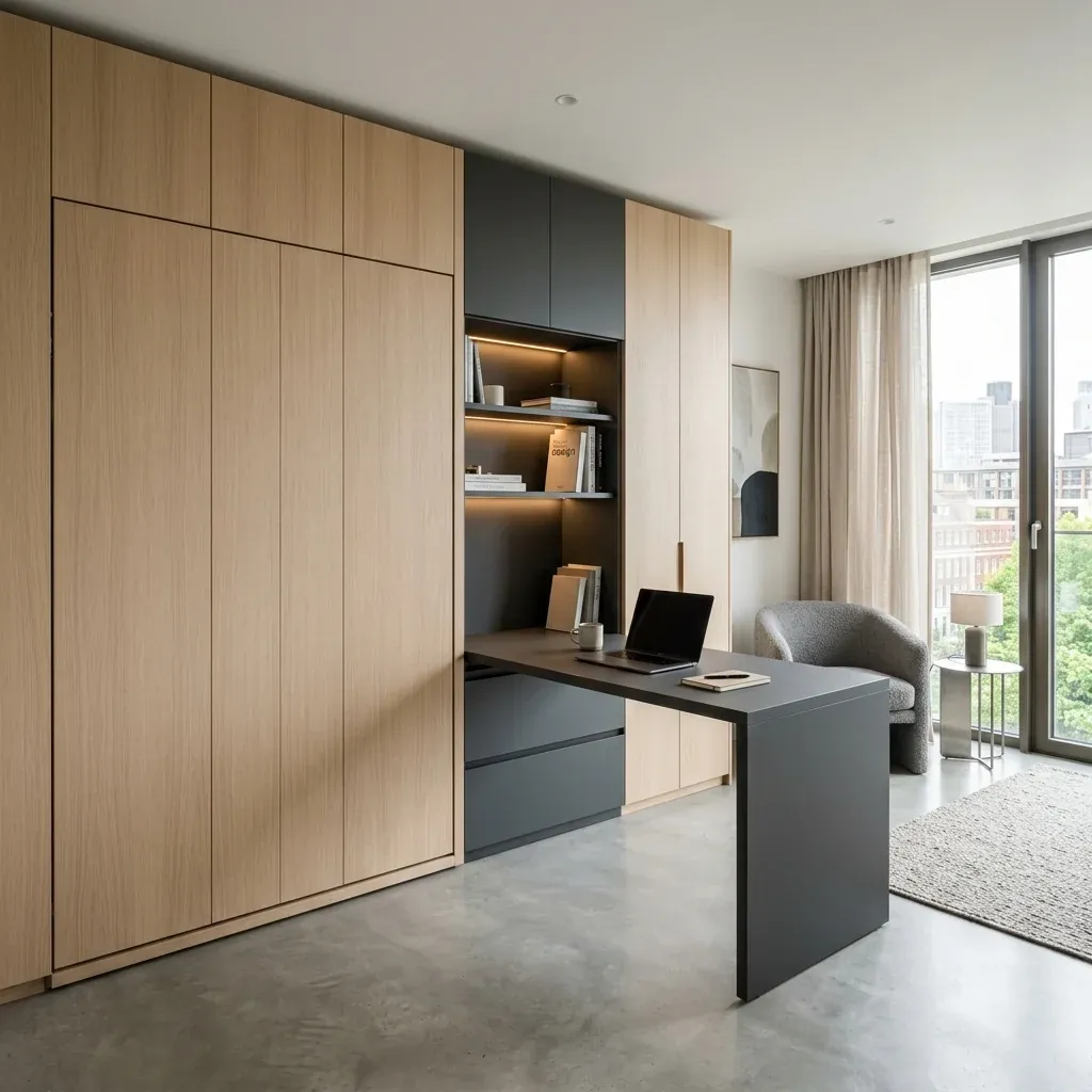 Muebles para Espacios Pequeños (Transformación Modular)