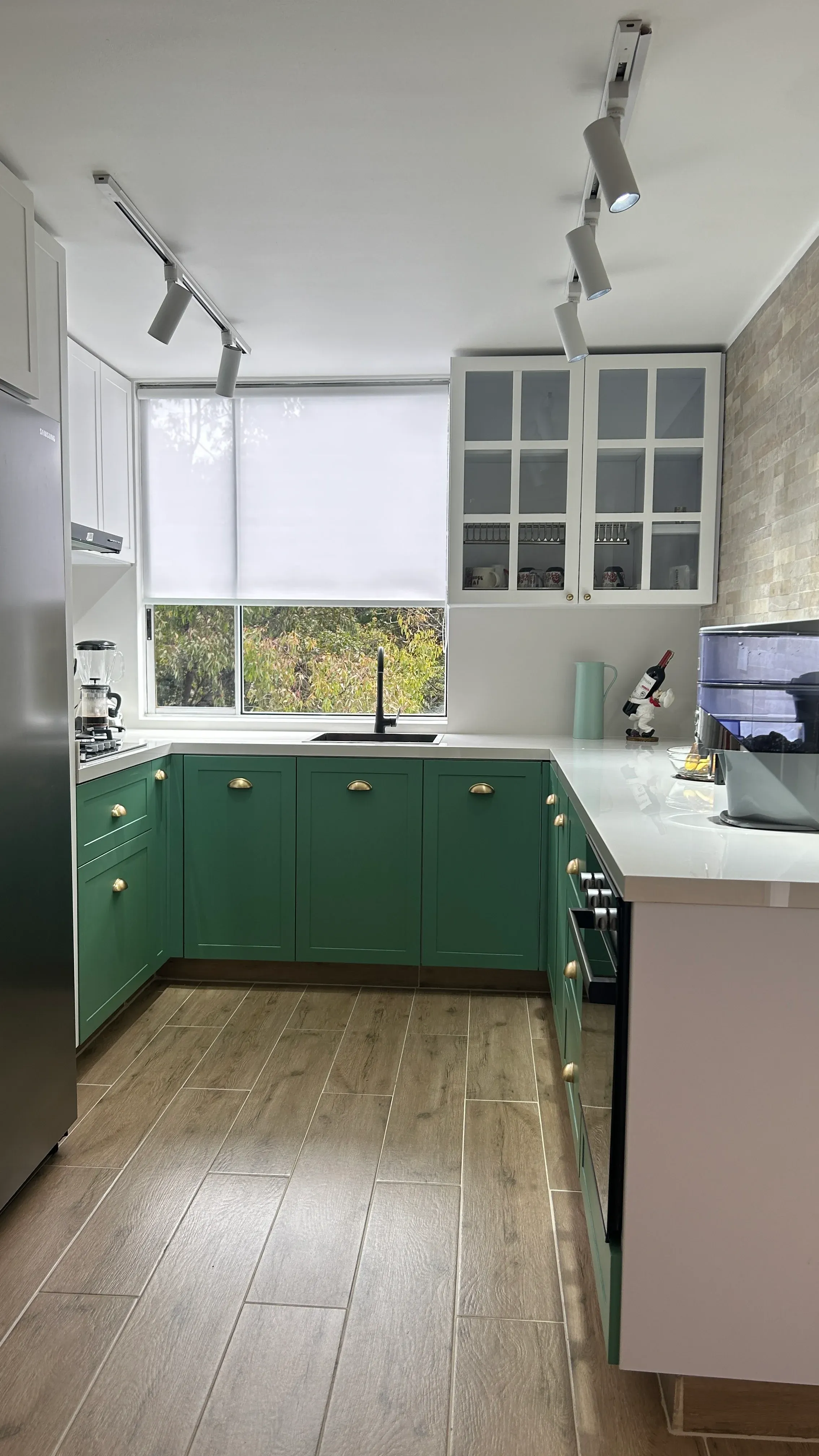 Cocina Shaker bitono finalizada en El Contador