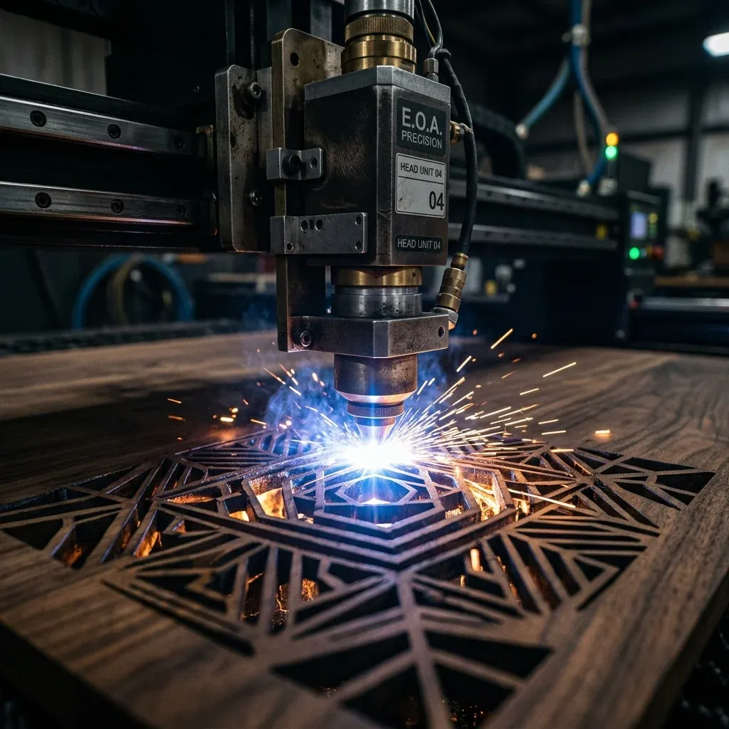 Corte y grabado CNC-Láser