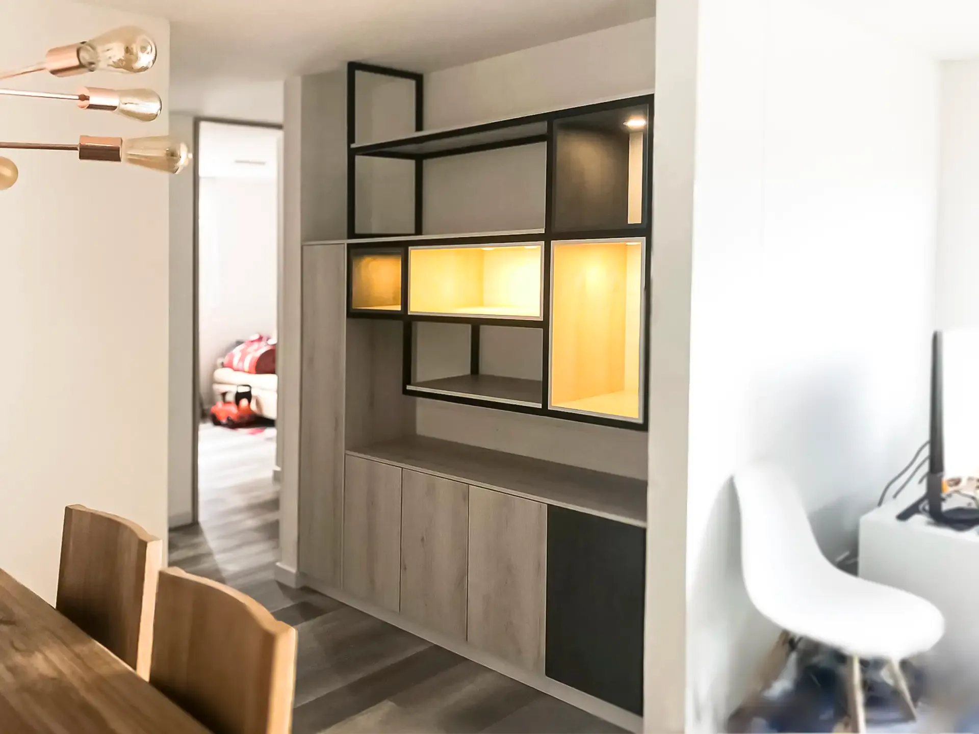 Mobiliario Integral Estilo Industrial con ingeniería de fabricación avanzada en Bogotá