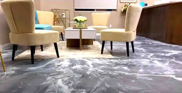 Aplicación de porcelanato líquido en pisos